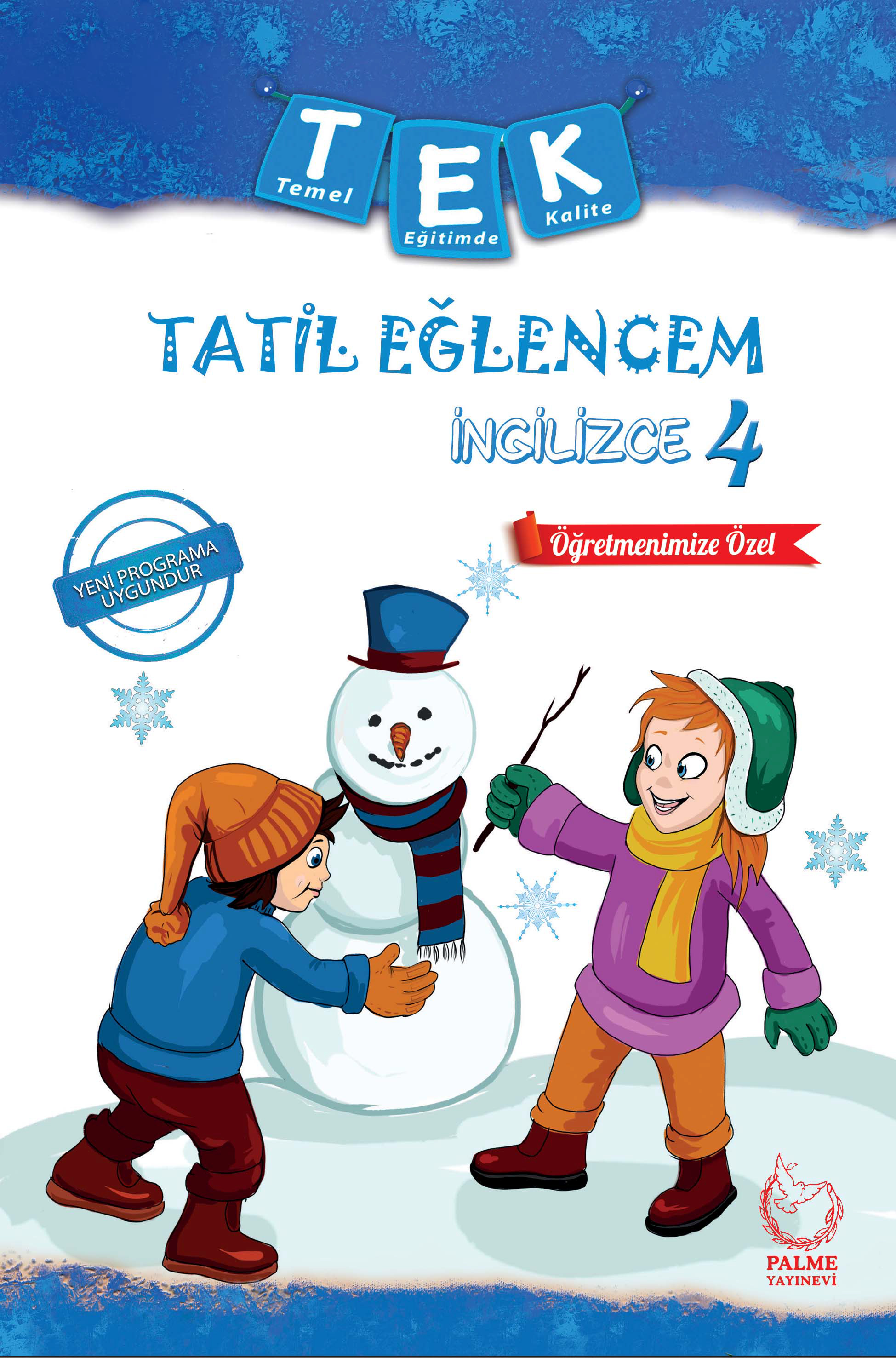 4. Sınıf Tatil Eğlencem İngilizce